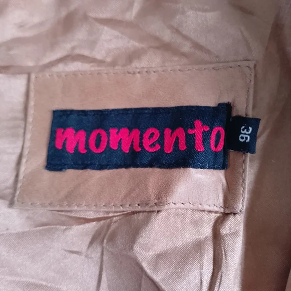 Vintage Leather Blazer Jacket - Picture 2 of 12